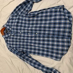 Banana Republic Long Sleeve Casual Shirt, Large